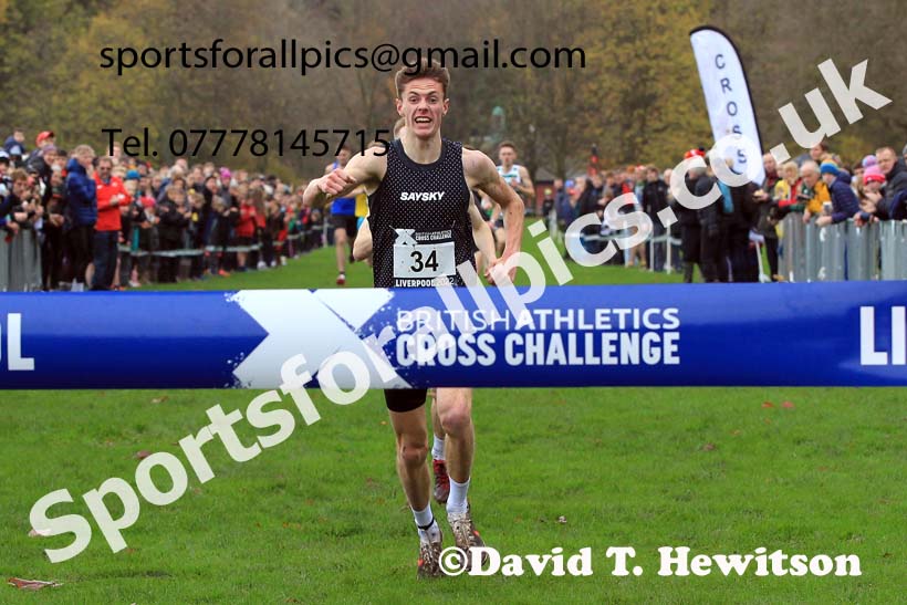 European Mens Short Course Relay Trials, 2022 British Athletics Cross Challenge, Sefton Park, Liverpool.  Photo: David T. Hewitson/Sports for All Pics